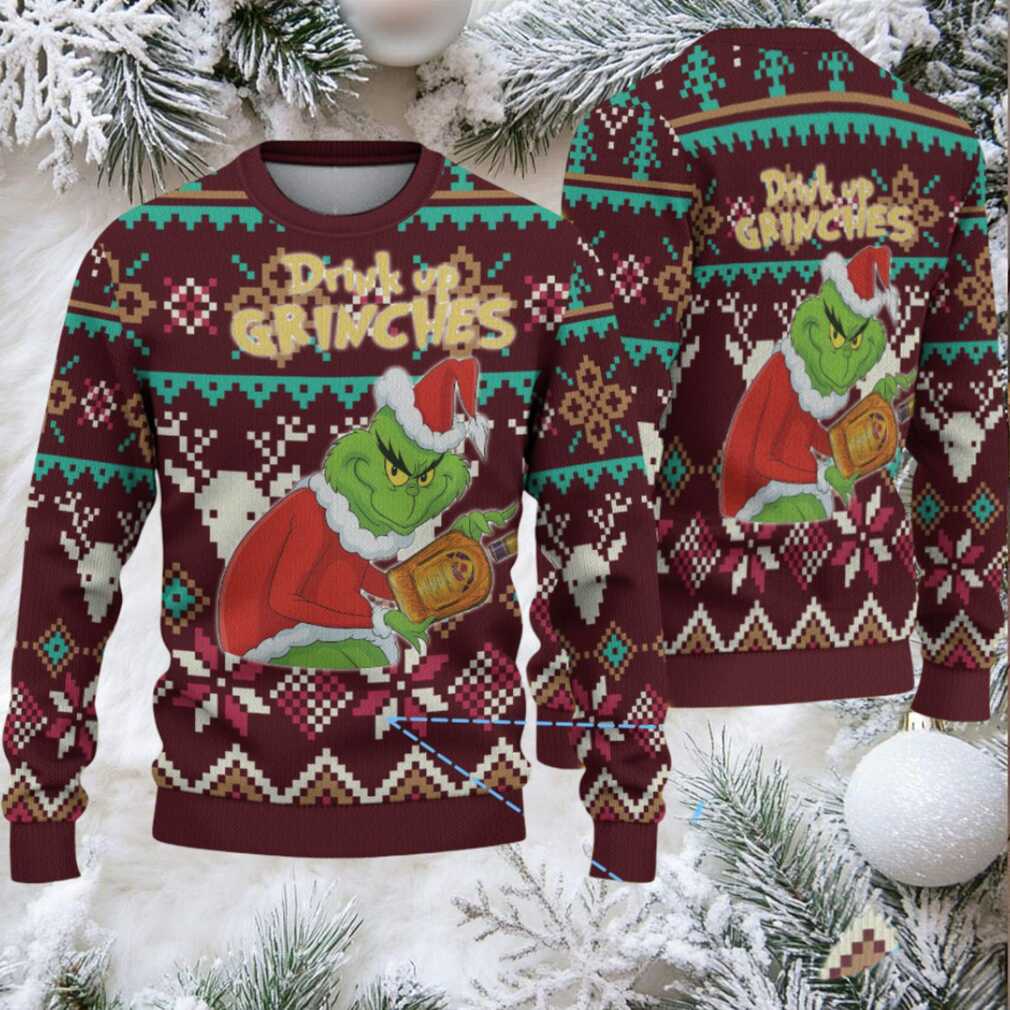 Maroon Fair Isle Ugly Christmas Sweater Crown Royal Whiskey Maroon Fair Isle Ugly Christmas Sweater Crown Royal Whiskey