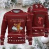 Red & White Snowflake Knit “Busch Light Drunk Gnome” Ugly Christmas Sweater Red & White Snowflake Knit “Busch Light Drunk Gnome” Ugly Christmas Sweater