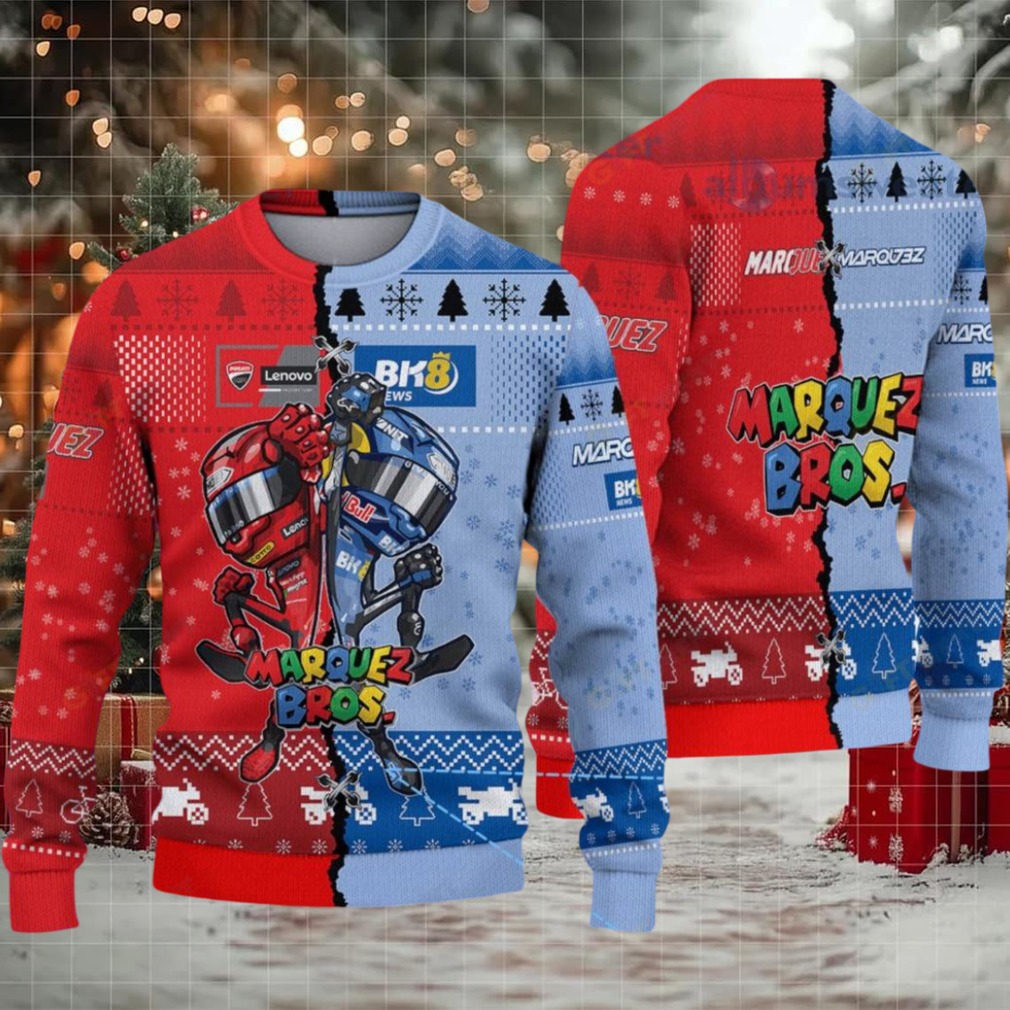 Marquez Bros Ducati X Gresini Ugly Christmas Sweater