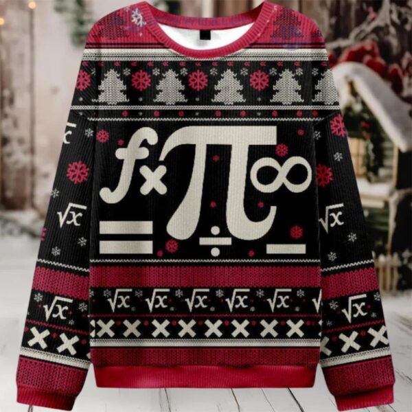 Math Ugly Christmas Sweater