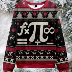 Math Ugly Christmas Sweater