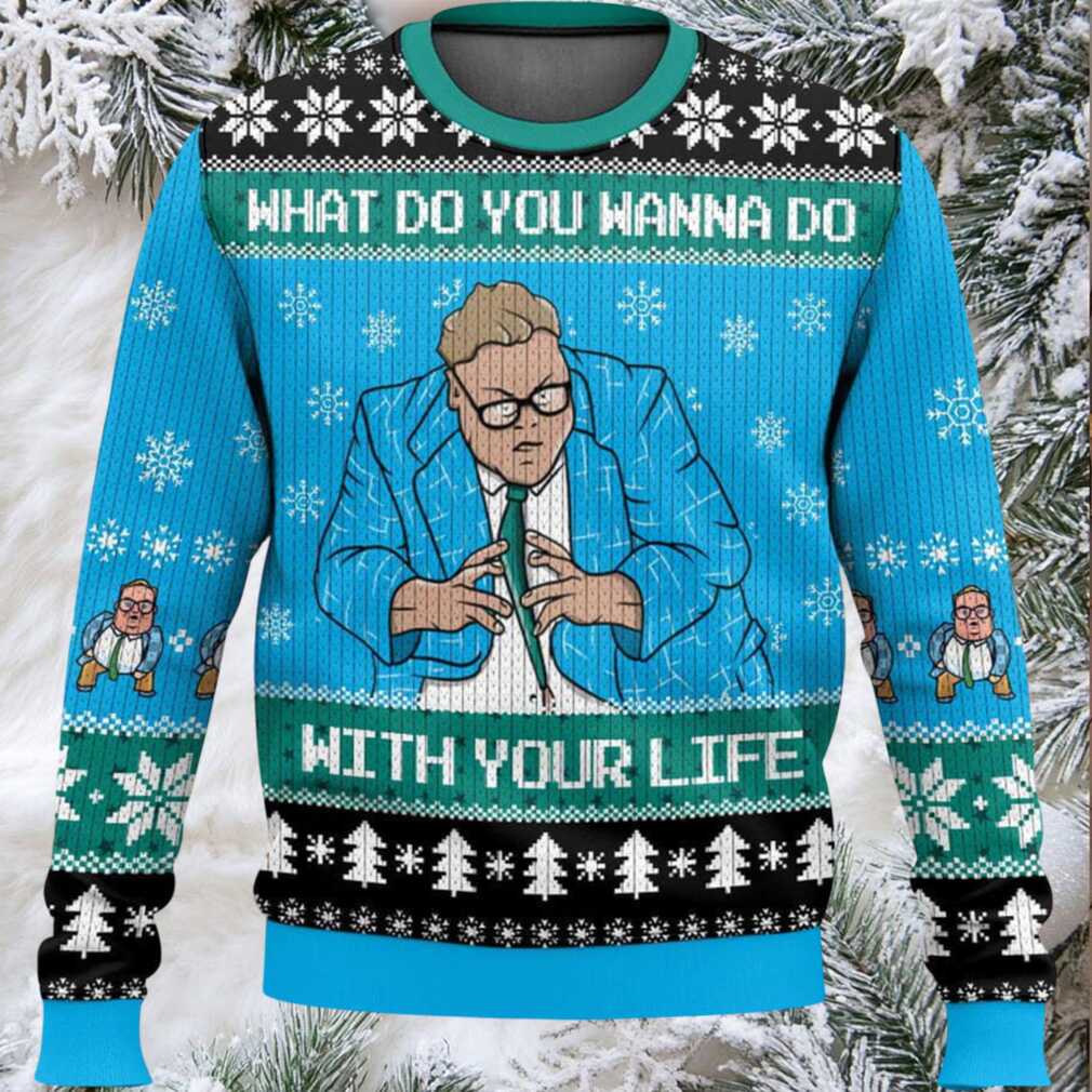 Matt Foley What Do You Wanna Do With Your Life Ugly Christmas Sweater Matt Foley What Do You Wanna Do With Your Life Ugly Christmas Sweater