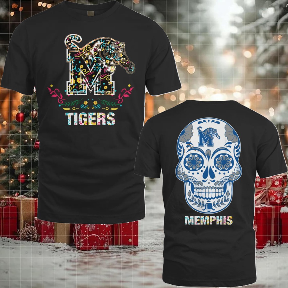 Memphis Tigers College Football Dia De Los Muertos T Shirt Memphis Tigers College Football Dia De Los Muertos T Shirt