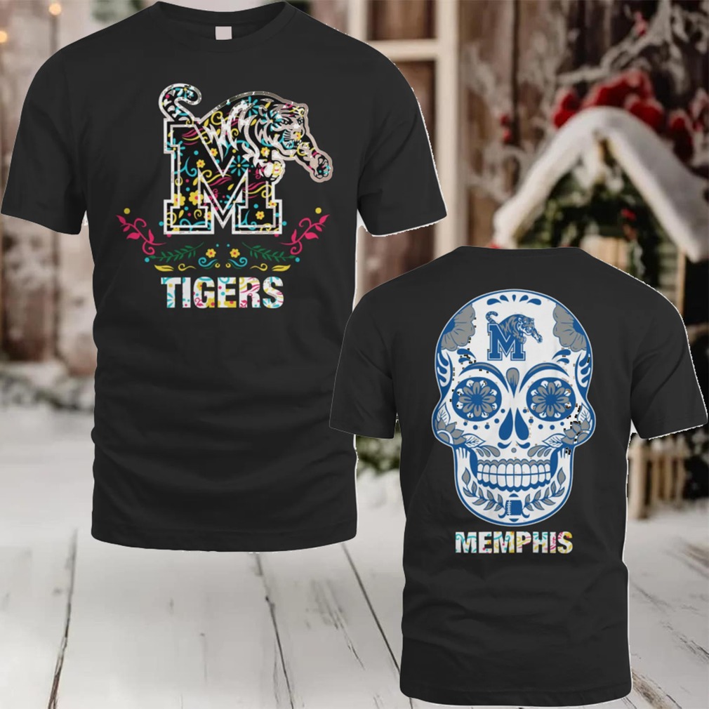 Memphis Tigers College Football Dia De Los Muertos T Shirt Memphis Tigers College Football Dia De Los Muertos T Shirt
