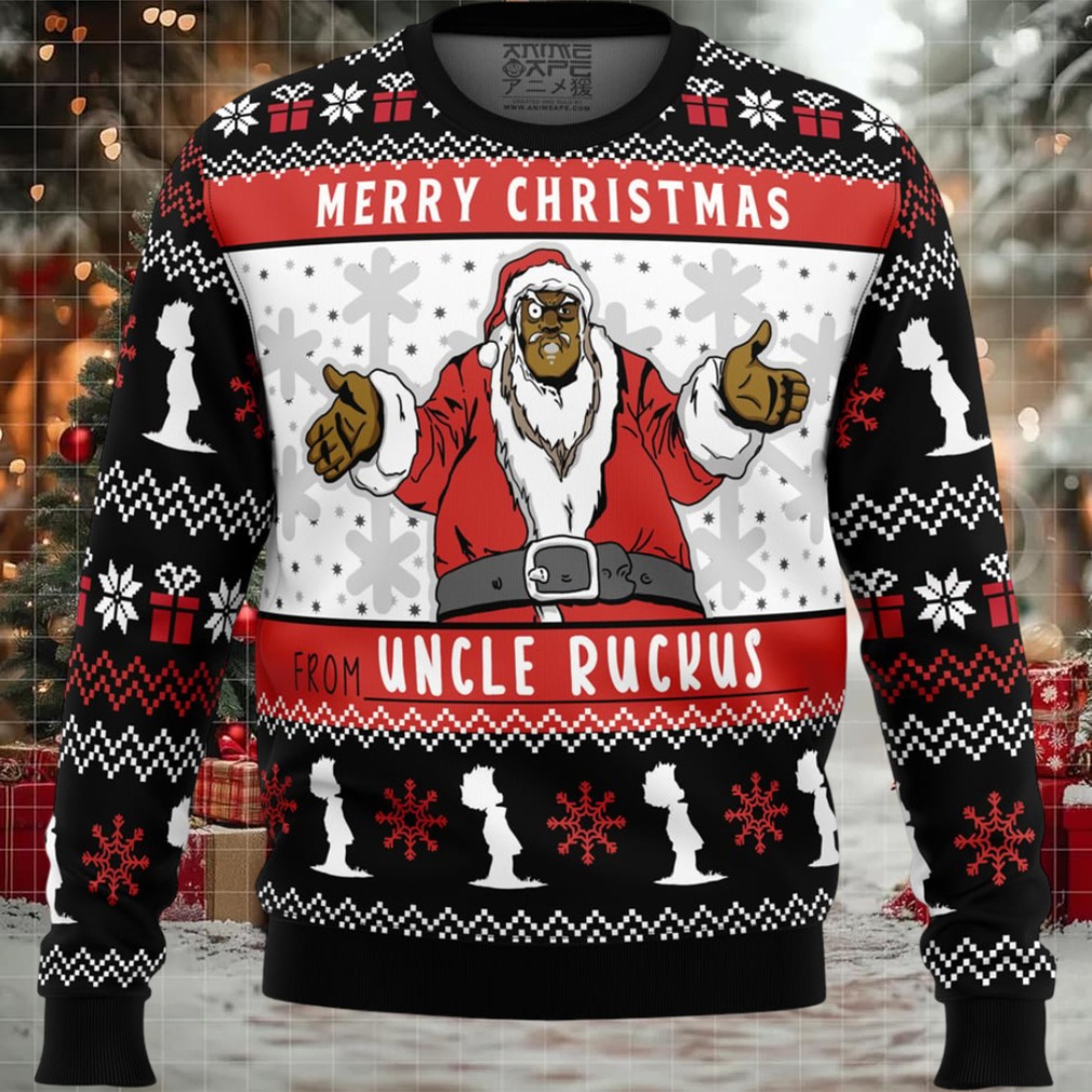 Merry Christmas From Uncle Ruckus Ugly Christmas Sweater Merry Christmas From Uncle Ruckus Ugly Christmas Sweater