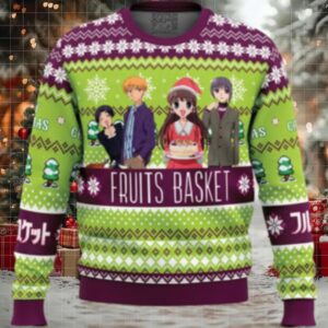 Merry Christmas Fruits Basket Ugly Christmas Sweater