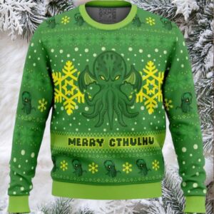 Merry Cthulhu Ugly Christmas Sweater