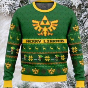 Merry Linkmas Zelda Ugly Christmas Sweater