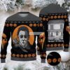 Santa Claus Basketball Player Ugly Christmas Sweaters Orange Matching Santa Claus Basketball Player Ugly Christmas Sweaters Orange Matching