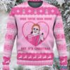 Meme Santa Merry Christmas Night Ugly Xmas Sweater