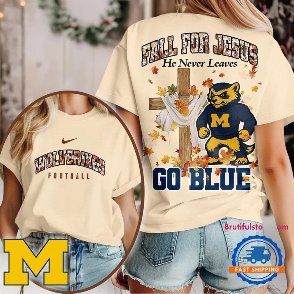 Michigan Wolverines 2025 NCAA Season Fall For Jesus Unisex 3D Shirt Michigan Wolverines 2025 NCAA Season Fall For Jesus Unisex 3D Shirt