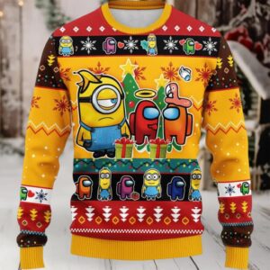 Minions 1 Ugly Sweater Gifts