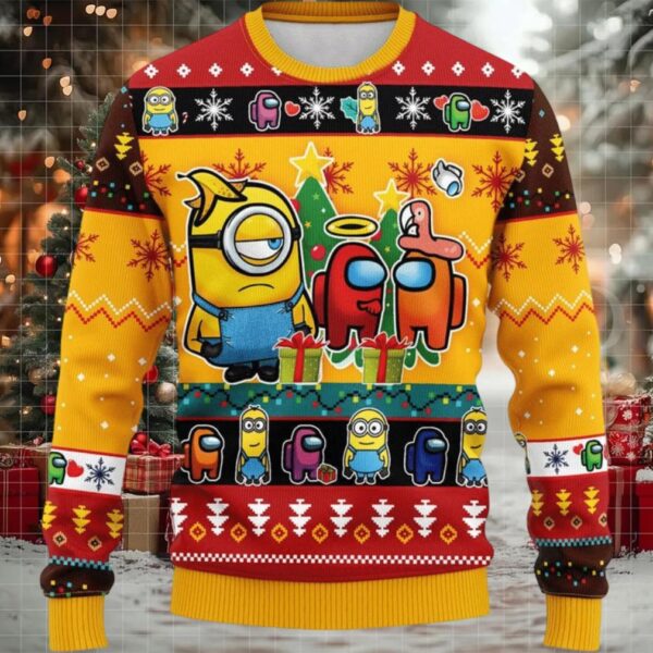 Minions 1 Ugly Sweater Gifts