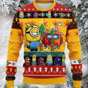 Minions 1 Ugly Sweater Gifts