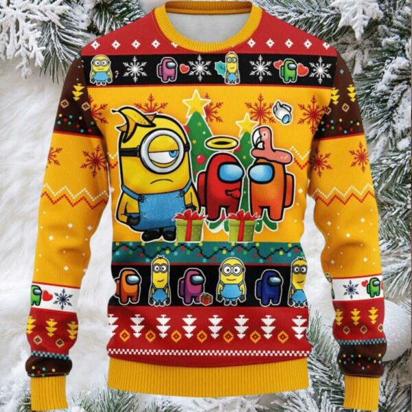 Minions 1 Ugly Sweater Gifts
