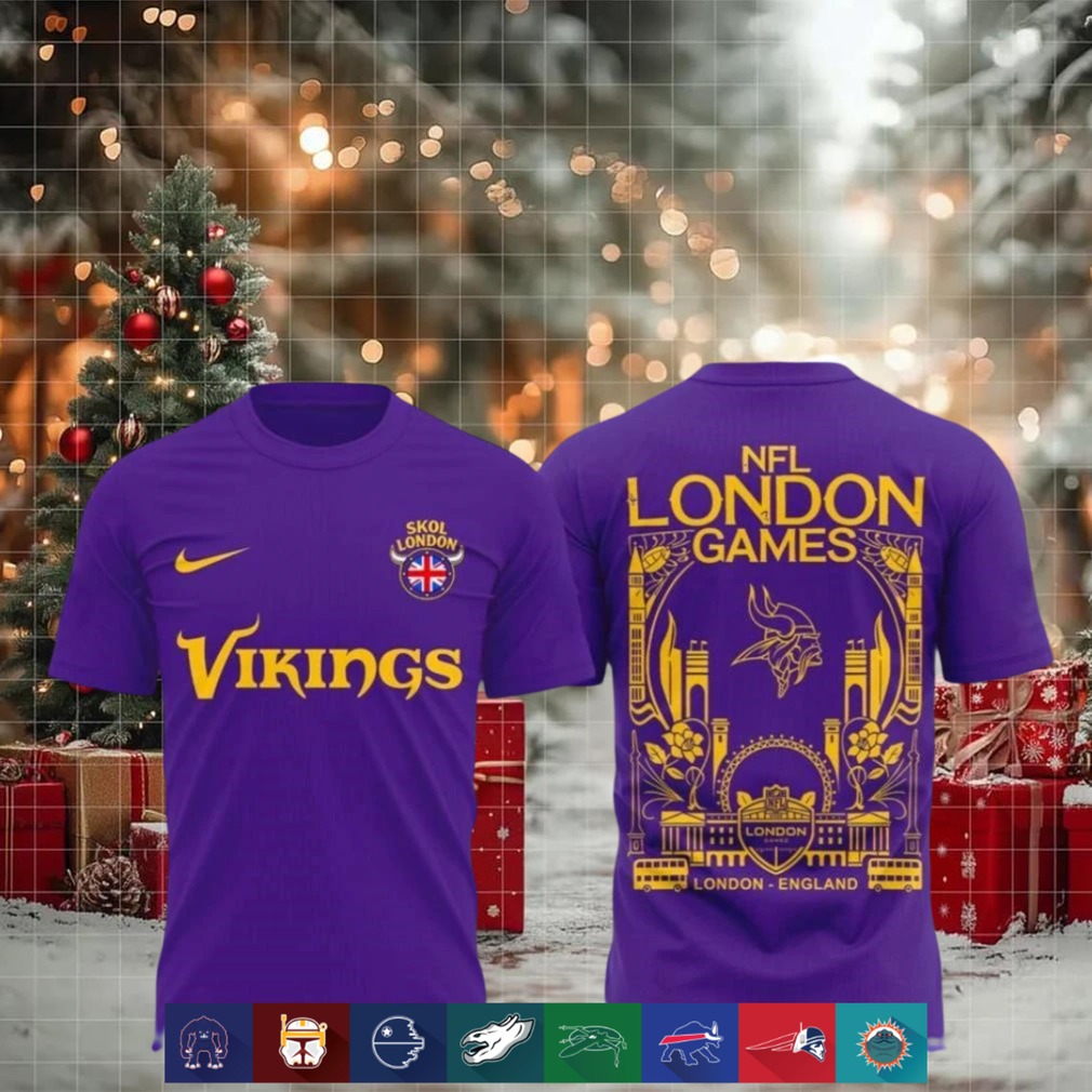 Minnesota Vikings NFL in London shirt