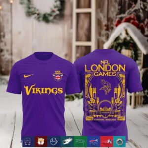 Minnesota Vikings NFL in London shirt