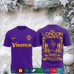 Minnesota Vikings NFL in London shirt