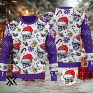 Minnesota Vikings Ugly Christmas Sweater 2025 X7LG2R2UJ