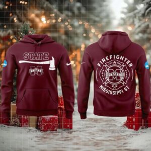 Mississippi State Bulldogs Firefighter 2025 Appreciation For Fire Dept Hoodie T Shirt