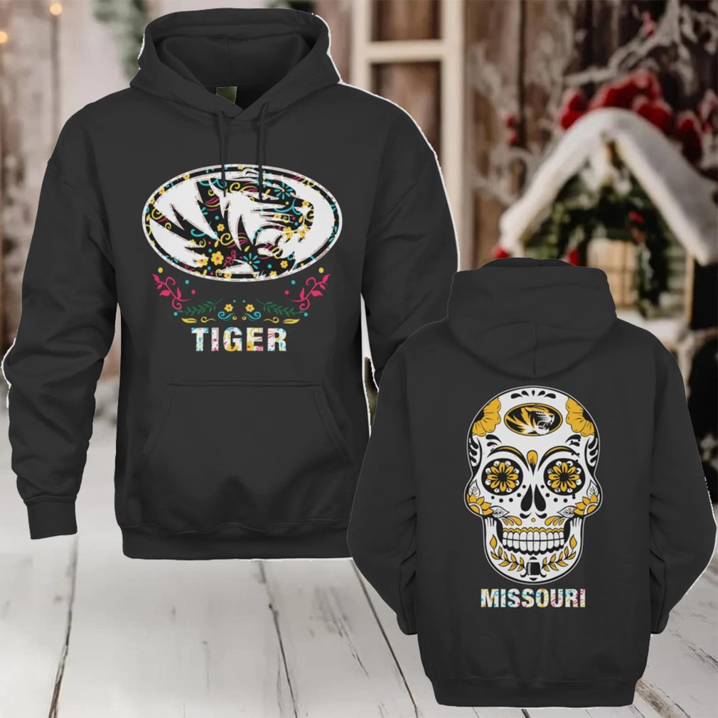 Missouri Tigers Dia De Los Muertos T Shirt College Football Fan Tee Missouri Tigers Dia De Los Muertos T Shirt College Football Fan Tee
