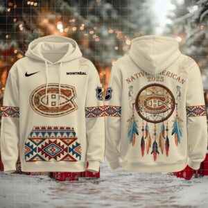Montreal Canadiens Hockey Native American Indigenous peoples 2025 Hoodie T Shirt
