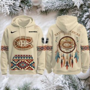 Montreal Canadiens Hockey Native American Indigenous peoples 2025 Hoodie T Shirt