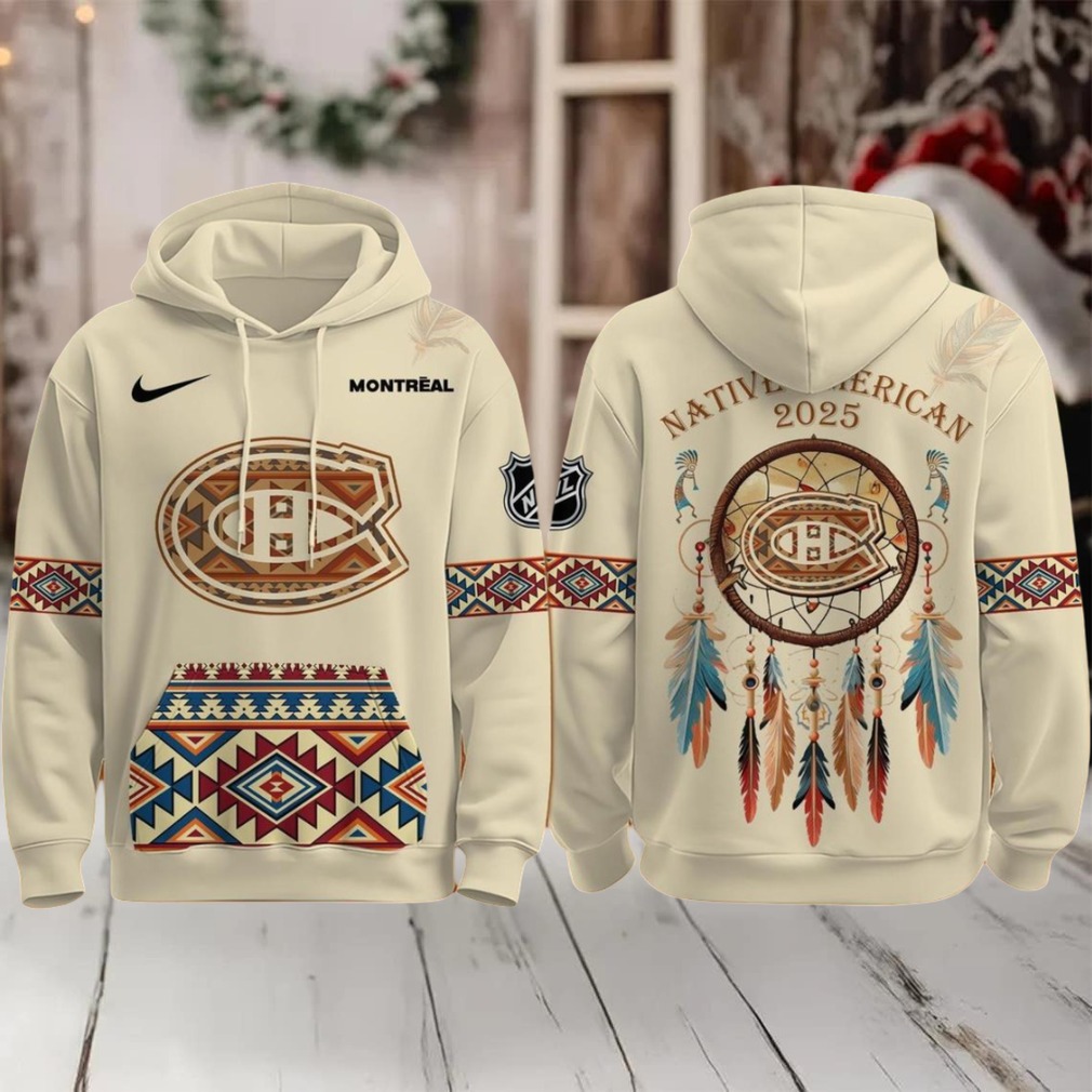 Montreal Canadiens Hockey Native American Indigenous peoples 2025 Hoodie T Shirt Montreal Canadiens Hockey Native American Indigenous peoples 2025 Hoodie T Shirt