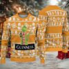 Black Snowflake Merry Drunk Santa Miller Lite Ugly Christmas Sweater