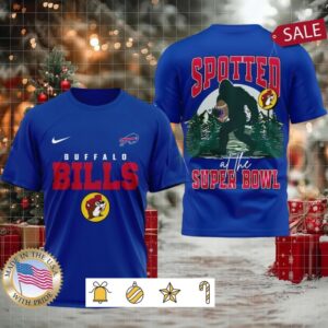 Buffalo Bills NFL Buc ee’s & Bigfoot Spotted at the Super Bowl Shirt