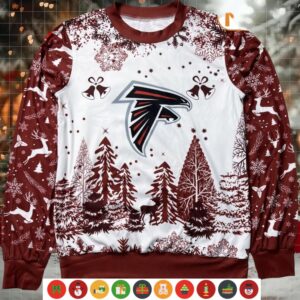 NFL Atlanta Falcons 2025 Christmas Ugly Sweater