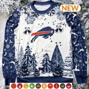 NFL Buffalo Bills 2025 Christmas Ugly Sweater NFL Buffalo Bills 2025 Christmas Ugly Sweater