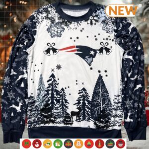 NFL New England Patriots 2025 Christmas Ugly Sweater