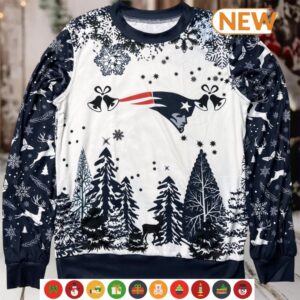 NFL New England Patriots 2024 Christmas Ugly Sweater