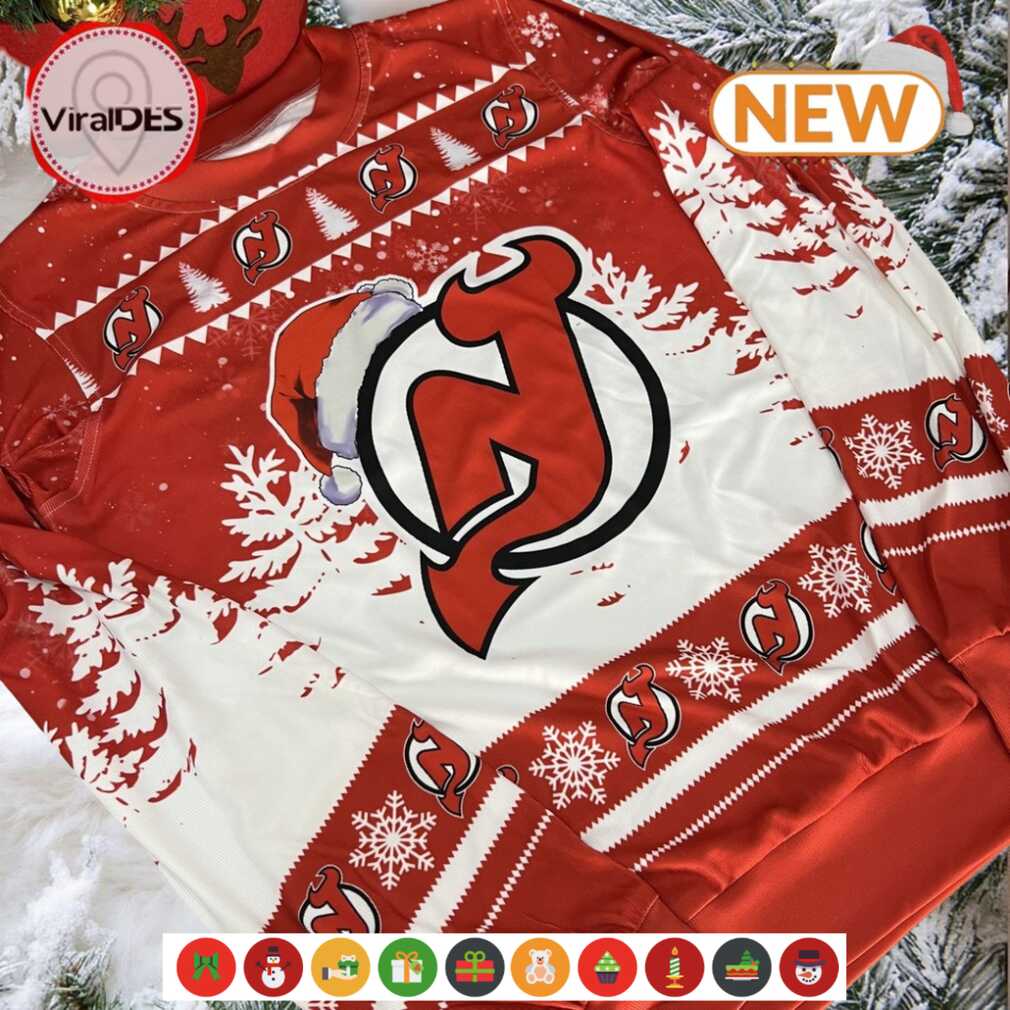 NHL New Jersey Devils 2024 Christmas Ugly Sweater