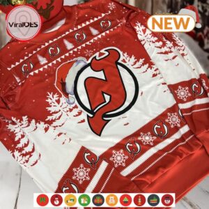 NHL New Jersey Devils 2024 Christmas Ugly Sweater