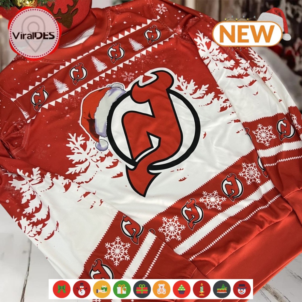 NHL New Jersey Devils 2025 Christmas Ugly Sweater NHL New Jersey Devils 2025 Christmas Ugly Sweater