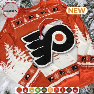 NHL Philadelphia Flyers 2024 Christmas Ugly Sweater