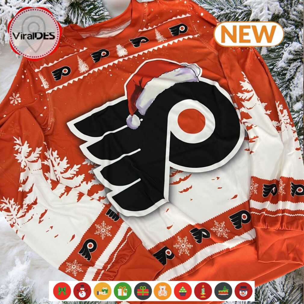 NHL Philadelphia Flyers 2024 Christmas Ugly Sweater