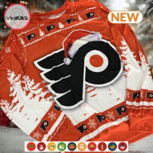 NHL Philadelphia Flyers 2024 Christmas Ugly Sweater