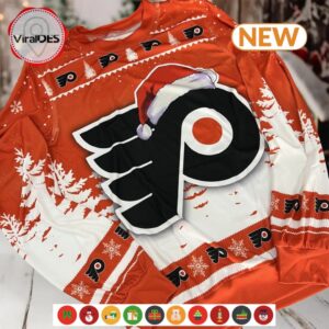 NHL Philadelphia Flyers 2024 Christmas Ugly Sweater