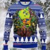 NHL St Louis Blues Big Logo Ugly Christmas Sweater NHL St Louis Blues Big Logo Ugly Christmas Sweater