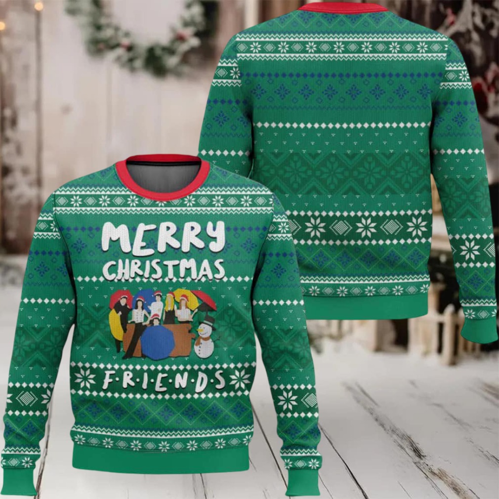 Merry Xmas Friends Ugly Christmas Sweater