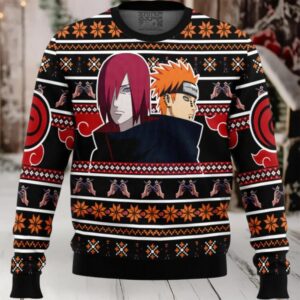 Nagato and Yahiko Pain Shippuden Ugly Christmas Sweater