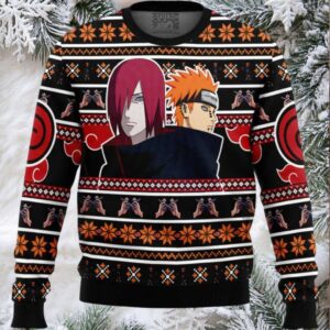 Nagato and Yahiko Pain Shippuden Ugly Christmas Sweater