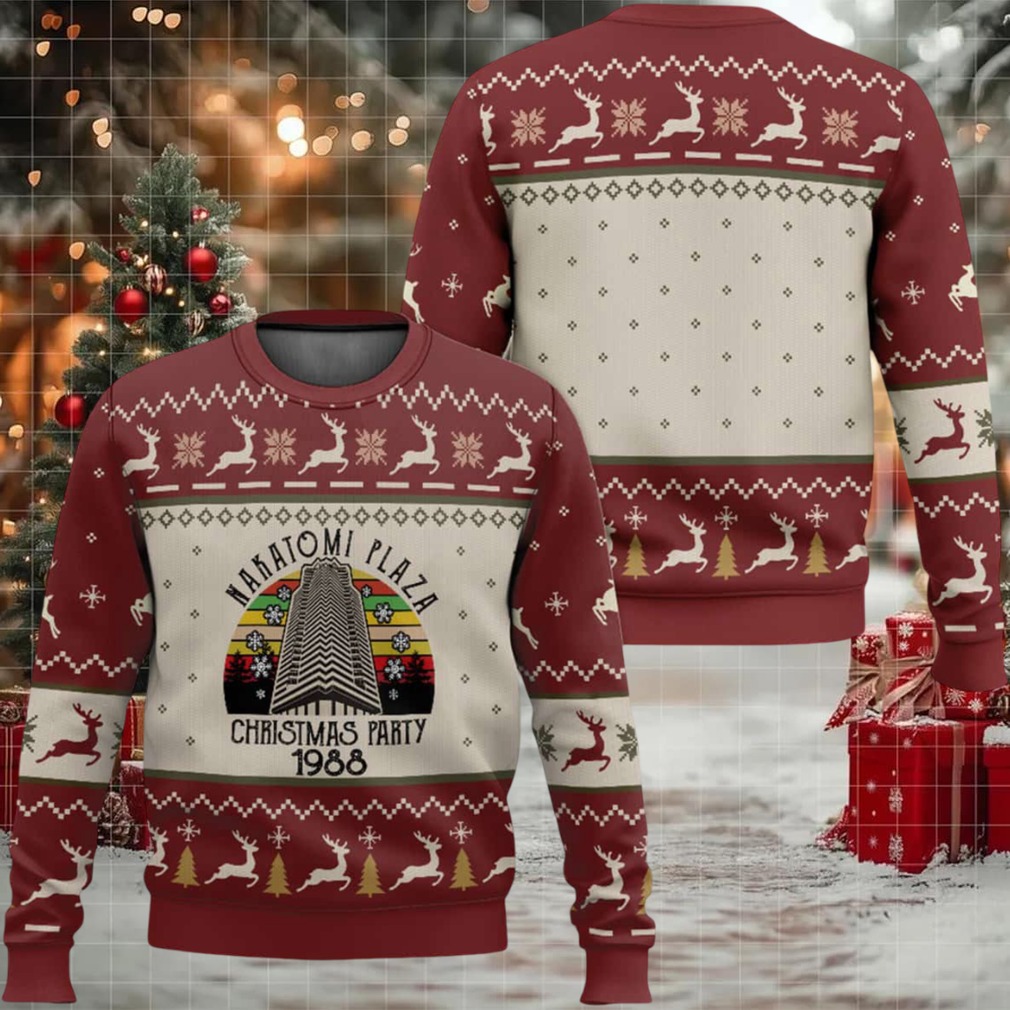 Nakatomi Christmas Party 1988 Die Hard Ugly Christmas Sweater Nakatomi Christmas Party 1988 Die Hard Ugly Christmas Sweater