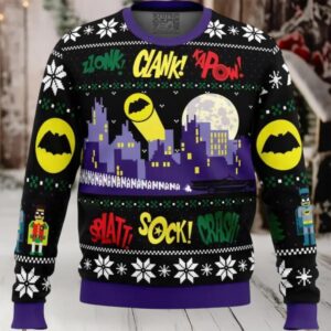 Nananana Christmas Batman DC Comics Ugly Christmas Sweater