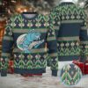 White and Navy Fair Isle Ugly Christmas Sweater Jack Daniel’s Whiskey with Grinch Trees and Reindeer Pattern White and Navy Fair Isle Ugly Christmas Sweater Jack Daniel’s Whiskey with Grinch Trees and Reindeer Pattern