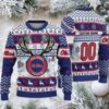 Nhl Chicago Blackhawks Personalized Snow Tree Ugly Christmas Sweater