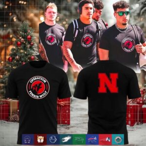 Nebraska Huskers Operation Fenrir Wolf shirt